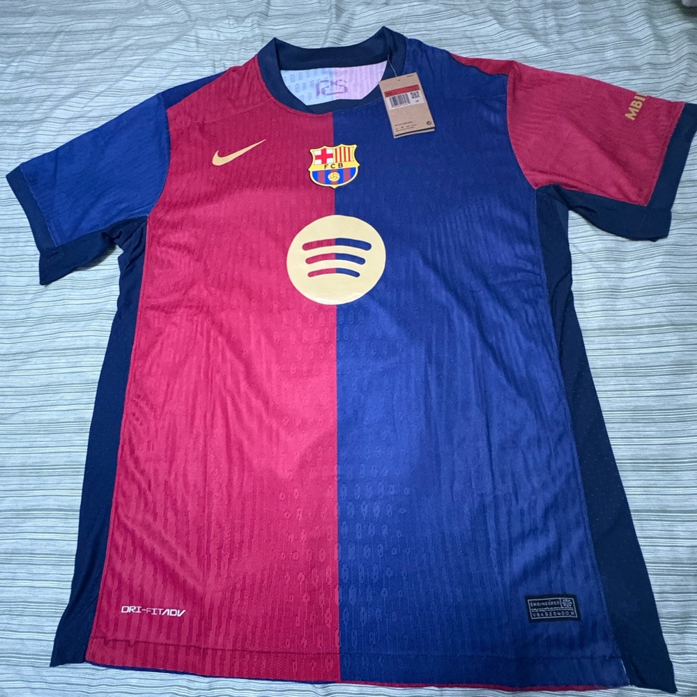 Nike Kids FC Barcelona Half-Red Half-Blue Soccer Jersey